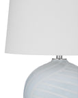 Lyance - Table Lamp - Light Blue / Cream