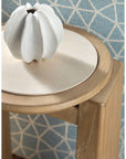 Commerce And Market - Helena Spot Table - Light Brown