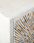 Astrid - Server - White Wash / Bone