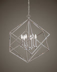 Euclid - 6 Light Cube Pendant - Nickel
