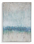 Tidal Wave - Abstract Art - Blue