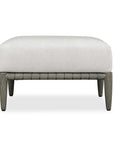 Borneo - Cushion Outdoor Ottoman - White