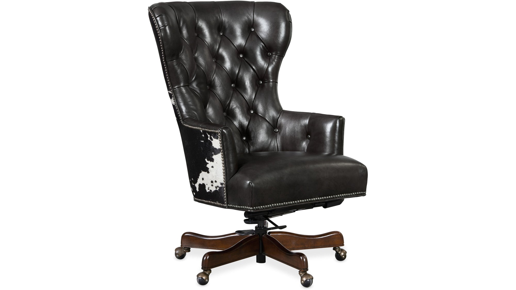 Katherine Executive Hair-on-Hide Swivel Tilt Chair