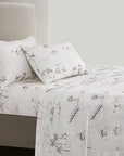 Lyocell - Queen Seaside Eucalyptus Sheet Set Set of 4 - Taupe