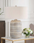 Prospect - Ceramic Large Table Lamp - Gray
