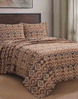 Mesa - Full/Queen Wool Blend Blanket Set Set of 3 - Multi Color