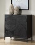 Beswick - 2 Door Cabinet - Black