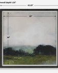 First View - Of The Water Framed Print
