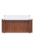 Lincoln - Square Coffee Table With Casters - Light Brown
