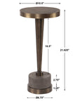 Masika - Accent Table - Bronze