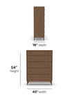 Verona - Drawer Chest - Light Brown
