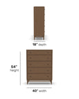 Verona - Drawer Chest - Light Brown