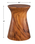 Swell - Wooden Accent Table - Brown