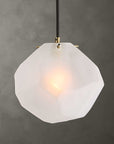 Geodesic - 1 Light Mini Pendant - White