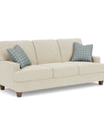 Moxy - Fabric Sofa, T-Shaped Seat Cushion, Straight Track Arms