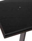 Galloway - Minimalist Accent Table - Black / Bronze