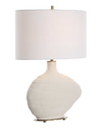 Duostacked - Ceramic Table Lamp - White