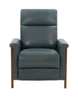 Lewiston (B) - Push Thru The Arm Recliner - Bluegray