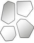 Linneah - Mirrors (Set of 4) - Black