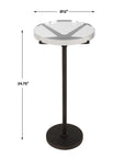 Forge - Industrial Accent Table - Black
