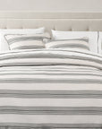 Blackberry - Queen Comforter Set Set of 3 - White / Black