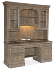 Sutter - Computer Credenza - Light Brown