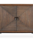 Bottom Line - 2 Door Wood Cabinet - Woodtone