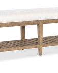 Vineyard Row - Bed Bench - Beige