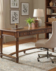 Brookhaven - Leg Desk - Light Brown
