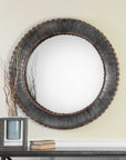 Tanaina - Round Mirror - Silver