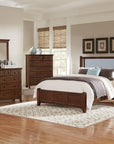 Bonanza - Ocean Blue Linen Upholstered Bed With Storage Footboard