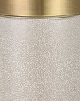 Adelia - Ivory & Brass Table Lamp