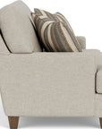 Moxy - Fabric Loveseat, T-Shaped Seat Cushion