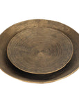 Stratum - Round Bowls (Set of 2) - Brass
