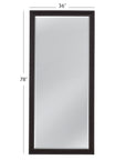 Mattern - Floor Mirror - Black