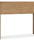 Commerce And Market - Wooden Console - Light Brown