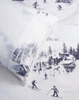 Ski Life - Queen Eucalyptus Sheet Set Set of 4 - Gray