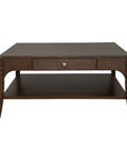 Sylvie - Rectangular Coffee Table - Dark Brown
