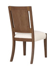 Lincoln - Upholstered Dining Chair - Brown / Milk