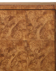 Jethro - Burl 2 Door Cabinet - Woodtone
