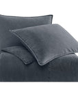 Cotton Canvas - Queen Stonewashed Duvet Cover Set Set of 3 - Charcoal
