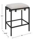 Paradox - Counter Stool - White