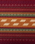 Solace - Full/Queen Reversible Quilt Set Set of 3 - Red / Orange / Brown