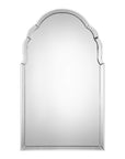 Brayden - Frameless Arched Mirror - Silver