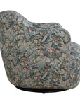 Ansel - Tapestry Swivel Chair - Green