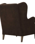 Serpentine - Brown Fabric Accent Chair