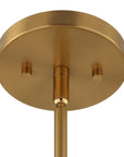 Darby - 1 Light Architectural Oval Pendant - Bronze / Black