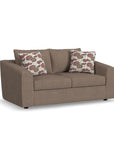Chevy - Fabric Loveseat - Brown