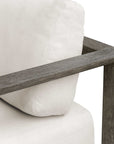 Remsen - Outdoor Sofa - Gray / Oyster White