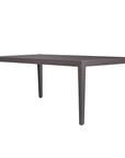 Polanco - Outdoor Aluminum Dining Table - Black